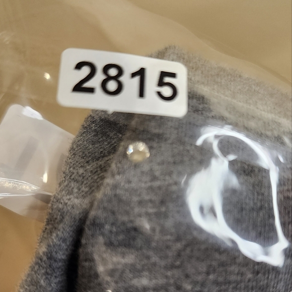 Zenergy by CHICO'S Gray embelished Full zip hooded sweatshirt size 1 - Picture 12 of 12